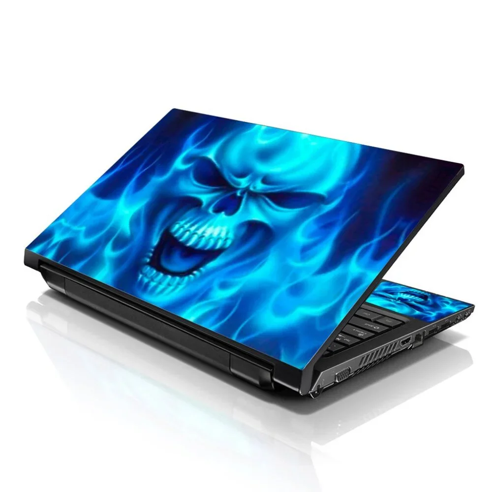 LSS 15.6 & 17.3 Inches Laptop Notebook Skin Sticker Decal - Blue Monster